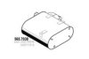 RENAULT 5000715416 Middle-/End Silencer